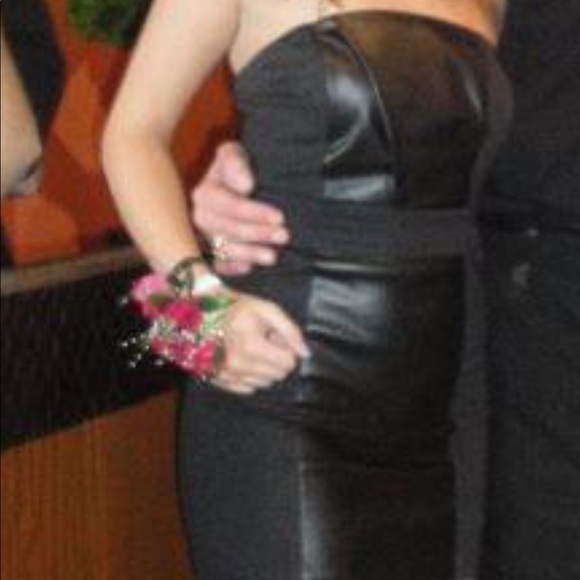 Guess mini strapless dress stretch black - Picture 2 of 2